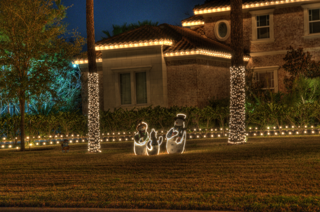 Custom garden lighting by Holy Christmas Lights