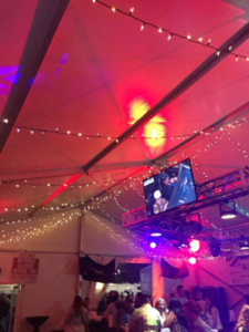 Indoor event lighting